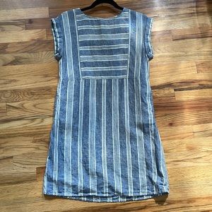 Caslon 100% linen dress